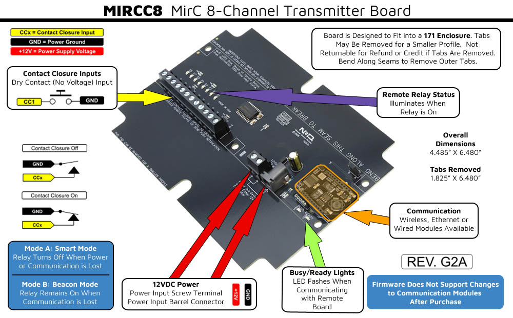 Wireless Contact Closure Relay