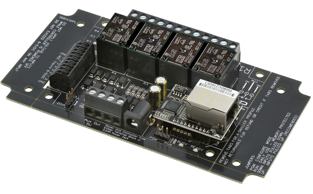 Ethernet Controlled Relay - 4-Channel